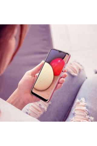 Samsung Uyumlu Galaxy A72 Kılıf Zore Enjoy Kapak Renksiz