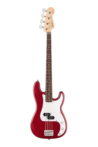 Squier 0379700554 Debut Precision Bass Gitar Dakota Red Laure