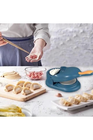 2'si 1 Arada Mantı Makinesi, Mantı Yapımı İçin Mutfak Gereçleri, Mantı Kalıbı, Mantı Kabuğu Makinesi Mantı Kalıpları