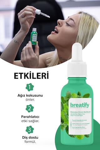 Breatify Ağız Kokusu Giderici Damla 20 ML