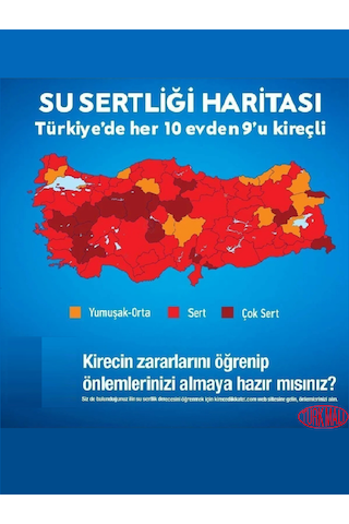 Gargom Kireç Önleyici 4 x 500 G