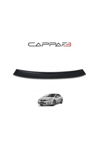 Honda Civic 2012-2015 Yıl Aralığı Uyumlu Arka Cam Üstü Spoyler İnce Model