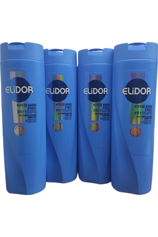Kepeğe Karşı Etkili 2'si 1 Arada Şampuan Ve Bakım Kremi 400 Ml Yeni X 4 Adet