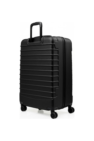Büyük Boy Valiz 4x2 Teker Siyah-siyah 1168-s Siyah