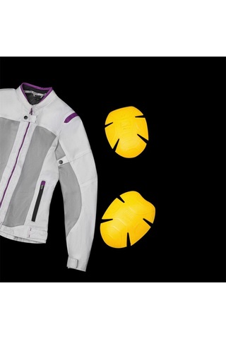 Motoanl Motosiklet Yazlık Fileli Kadın Montu Ce Onaylı File Kanvas Kumaş Women Motorcu Mont