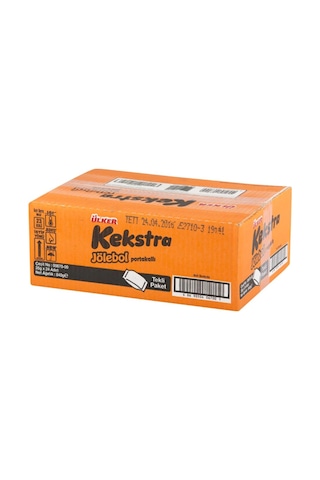 Ülker Kekstra Jölebol Portakallı Kek 24 x 35 G