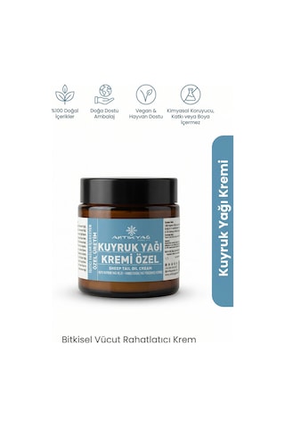 Antikyağ Kuyruk Yağı Kremi Özel 100 ML