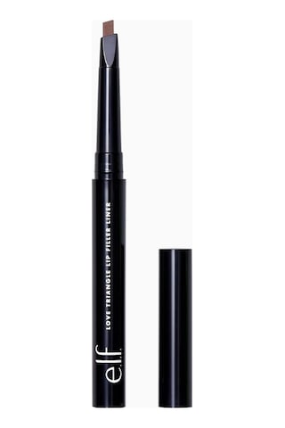 E.l.f. Love Triangle Lip Filler Liner Uzun Ömürlü 2 Si 1 Arada Dudak Kalemi Dudak Kalemleri Deep Brown 6