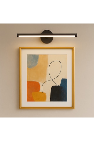 Modern Kablosuz Tak Çalıştır Ledli Pilli Aplik Banyo Tablo Ayna