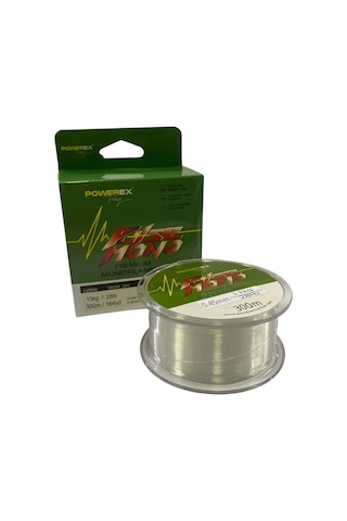 Powerex Pulse 300m. 0,37mm. 8.49kg. Carbon Monofilament Misina