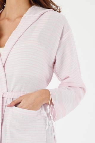 Mulberry Katya Peştemal Bornoz Banyo Ve Plaj Elbisesi Pembe