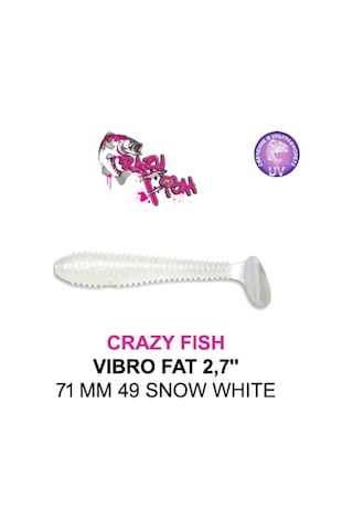 Crazy Fısh Vıbro Fat 71 Mm Aromalı Silikon Yem