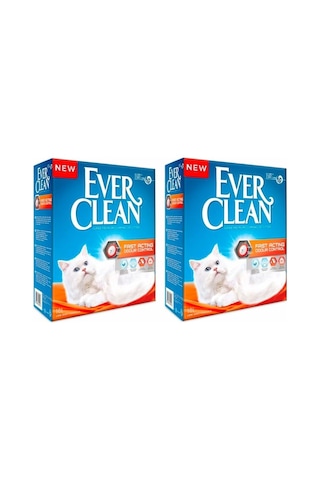 Ever Clean Fast Acting Odour Control İnce Topaklaşan Kedi Kumu 2 x 10 L