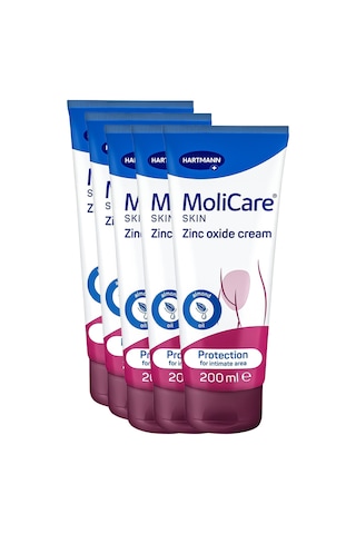 Molicare Skin Koruyucu Krem Çinkolu 5'li Set 200 Ml
