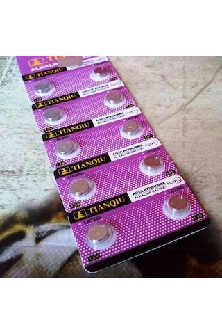 Button Alkalıne Battery Ag Seria Ag 2 Pil Lr 726 Pil Sr 396 Pil 396 A Pil Saat Pili Yedek Pil