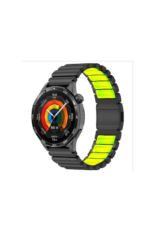 Huawei Watch Gt 5 Pro 46mm Zore Krd-151 22mm Metal Silikon Kordon Huawei Watch Gt 5 Pro 46mm, Akıllı Saat Ve Aksesuarları Zore - Siyah-yeşil Huawei Watch Gt 5 Pro 46mm Zore Krd-151 22mm Metal Silikon Kordon Huawei Watch Gt 5 Pro 46mm, Akıllı Saat Ve Aksesuarları Zore - Siyah-yeşil