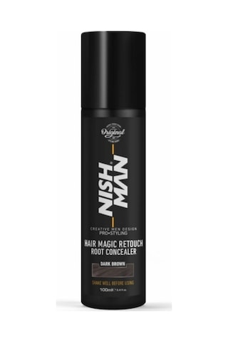 Nish Man Saç Dolgunlaştırıcı ve Seyrek Kapatıcı Root Touch Up Sprey 100 ML