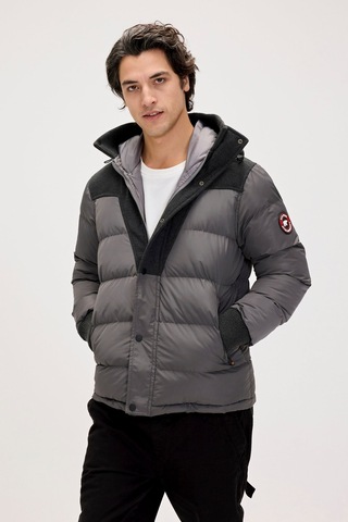 Bad Bear Valery Asfalt Erkek Puffer Mont-asphalt Asphalt
