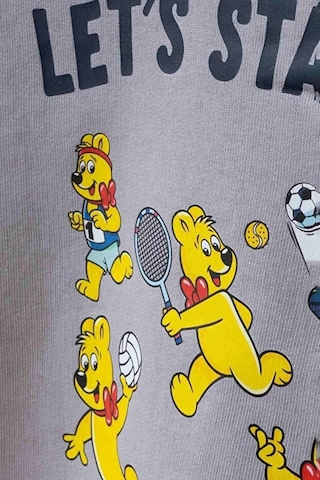 Erkek Çocuk Reglan Kollu Baskılı Sweatshirt - Lacivert Lacivert