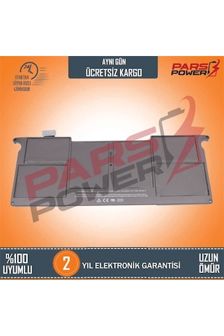 Macbook Air Uyumlu 11" A1375, A1370 (2010) Batarya - Pil 607482