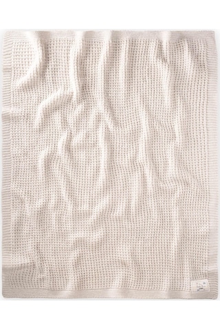 Cigit Selanik Triko Battaniye 80x100 +/-5 Cm Ekru Ekru