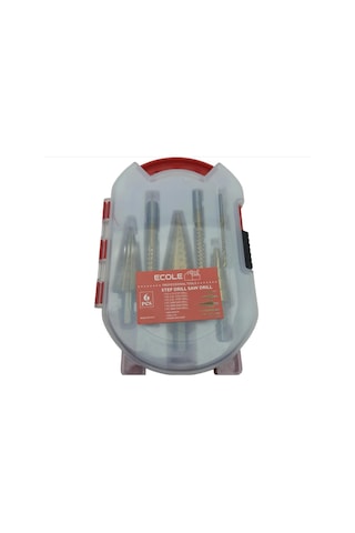 Ecole Kademeli Matkap Ucu Seti 6 Parça