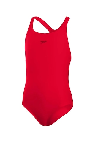 Speedo Kız Çocuk Eco Endurance Madalyalı Kız Çocuk Mayosu Kırmızı Kırmızı