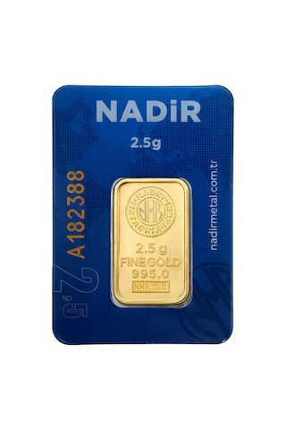 2.5 Gr 24 Ayar Nadir Gram Altın