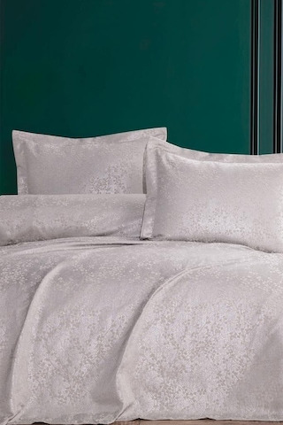 Burçak 2 Parça Tek Kişilik Pike Takımı 180x240 Bej Bej