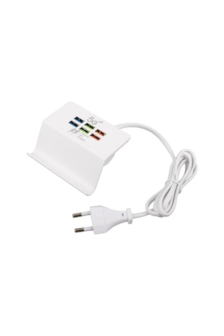 Powermaster Pm-21193 6 Usb'li 3.1a Akıllı Şarj Standı