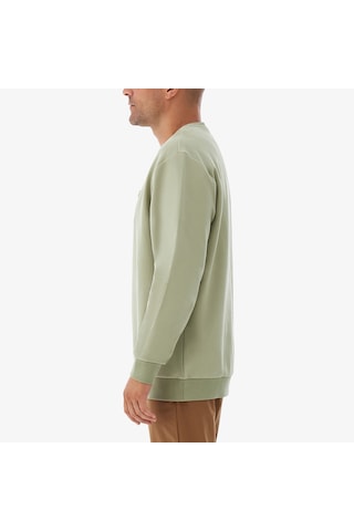Columbia Cs0382 Csc Gem Label Crewneck Erkek Yeşil Sweatshirt Düz Cs0382348 Yeşil
