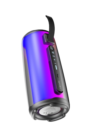 Mikado Md-17bt Capella Siyah 10w 1 Rgb Mikrofonlu Transparan/bt/tf Kart/aux/usb Tws 1800 Mah Bataryalı Speaker