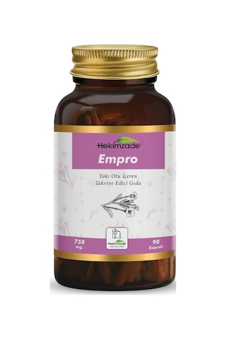 Hekimzade Empro Yakı Otu İçeren Takviye Edici Gıda 750mg 90 Kapsül Hekimzade Empro Yakı Otu İçeren Takviye Edici Gıda 750mg 90 Kapsül