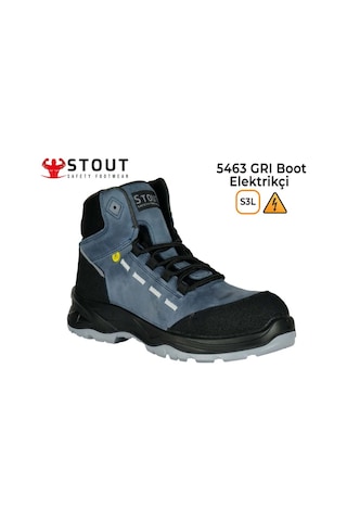 Stout 5453 S3 Elektrikçi İş Botu Siyah Stout 5453 S3 Elektrikçi İş Botu Siyah
