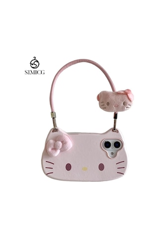 Karikatür Hello Kitty Telefon Kılıfı İp14 Pro Pembe