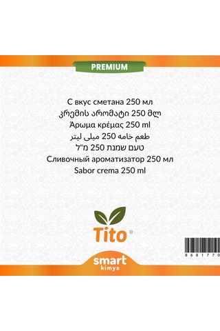 Premium Krema Aroması 250 Ml