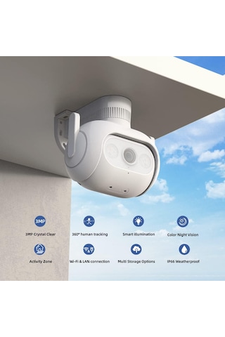 Imılab Ec5 2k 360 Ip66 Dış Mekan Güvenlik Kamerası