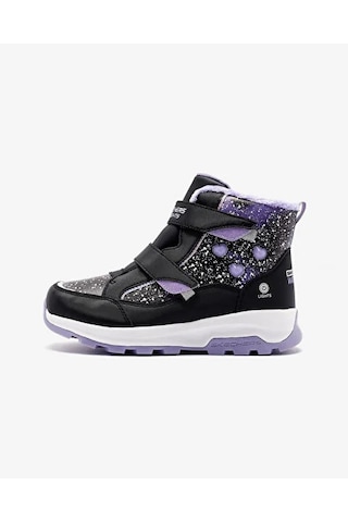 Skechers Storm Blazer 303439l Bklv Kız Çocuk Siyah Işıklı Bot Karışık