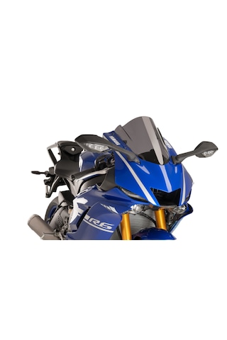 Yamaha Yzf-r6 Yzf R6 Yzfr6 2017-2025 Puig Z-racing Koyu Füme Cam Koyu Füme