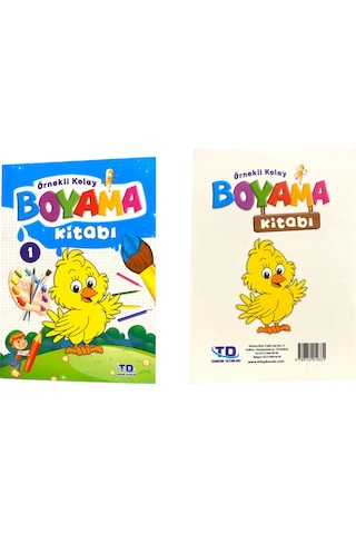 Örnekli Kolay Boyama Kitapları 10'lu Takım