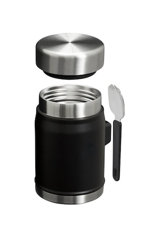 Stanley The Legendary Food Jar + Spork .4l / 14oz Siyah 2.0