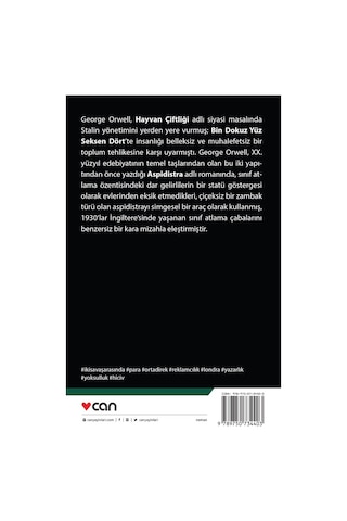 Aspidistra - George Orwell - Can Yayınları