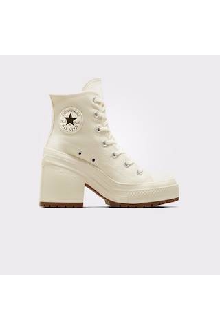 Converse Chuck 70 De Luxe Heel Unisex Krem Sneaker