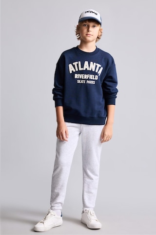 Defacto Oversize Bisiklet Yaka Nakışlı Sweatshirt Erkek Çocuk H9695a826wnnv146 Lacivert-nv146