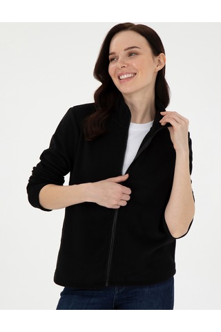 Pierre Cardin Kadın Siyah Hırka Örme 50300871-vr046 Siyah