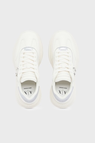 Armani Exchange Logolu Sneaker Ayakkabı Kadın Ayakkabı Xw003105 Af27405 M0215 Beyaz-gümüş