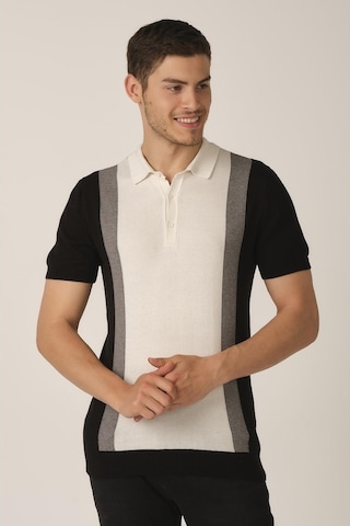 Alexander Gardi Alexandergardı Polo Yaka Erkek T-shirt E21-Eze Ts 35 Renk Bloklu