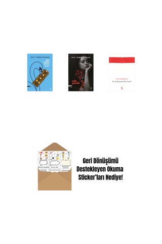 Dilsiz Kuğular Zamanı Devir + İyilik Güzellik + Ne Anlatayım Ben Sana + Okuma Sticker'ları