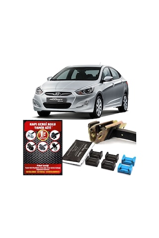 Barrer Hyundai Accent Blue Kapı Gergi (Limitör) Tamir Kiti 2011-2018