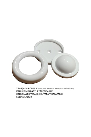 Duvar Kapı Stoperi, Tamponu, Beyaz